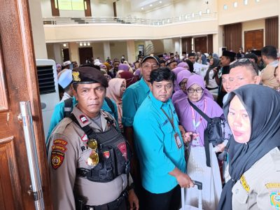 126 Jemaah Calon Haji Daerah Kabupaten Parigi Moutong Resmi Di Lepas