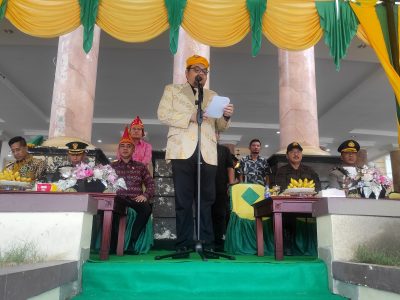 Peringati Hardiknas 2024, Pj Bupati Parimo Bacakan Pidato Mendikbudristek RI