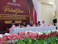 Jelang Pilkada Serentak 2024, KPU Parimo Melantik 114 PPK