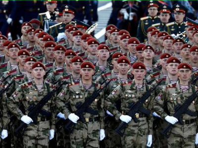 Rusia Rayakan Hari Kemenangan Uni Soviet di Perang Dunia Kedua