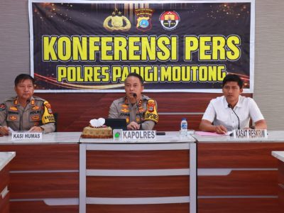 Dua Tersangka Curanmor Dibekuk Polres Parigi Moutong