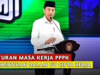 Presiden Jokowi Resmi Menghentikan Aturan Masa Kerja PPPK