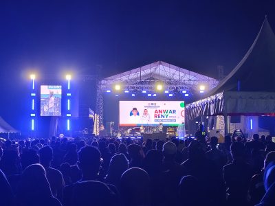 Deklarasi Anwar-Reny Di Padati Ribuan Masyarakat Parigi Moutong.