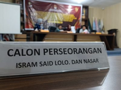 Tegas! KPU Parigi Moutong Tak Akan Ubah Putusan Soal Status TMS Balon ISRA
