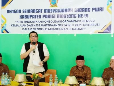 Melalui Muscab VI, PWRI Parigi Moutong Tekankan Pentingnya Peran dalam Pembangunan Daerah