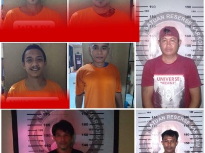 Polres Parigi Moutong Berhasil Mengamankan Lagi 7 Tahanan yang Melarikan Diri