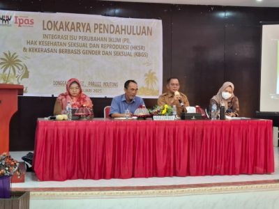 Lokakarya Integrasi Perubahan Iklim, HKSR, dan KBGS Digelar oleh Yayasan IPAS, YMP, dan Pemda Parigi Moutong