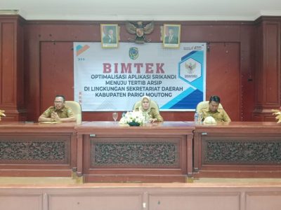 Digitalisasi Arsip Dorong Budaya Kerja Baru di Pemkab Parigi Moutong