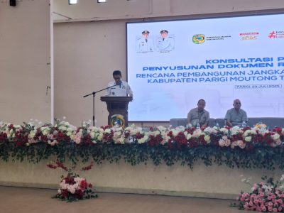 Pemkab Parigi Moutong Gelar Konsultasi Publik RPJMD 2025–2029