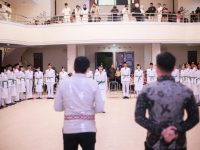 Pengukuhan Paskibraka 2025, Pelajar Terbaik Parimo Siap Kibarkan Bendera