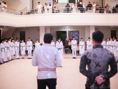 Pengukuhan Paskibraka 2025, Pelajar Terbaik Parimo Siap Kibarkan Bendera