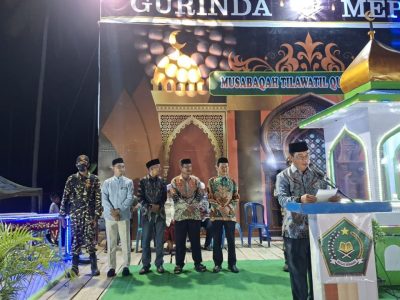 “Tilawah, Tenda, dan Hidangan: Meriahnya MTQ ke-16 di Desa Gurinda”