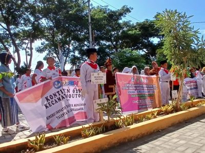 O2SN dan FLS2N 2025 Parigi Moutong Disambut Meriah oleh Siswa Sekolah Dasar