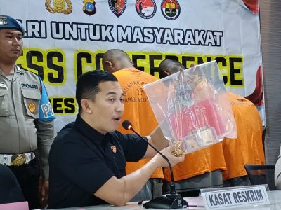Tiga Pelaku Pencurian Diringkus Usai Buron Sepekan, Emas dan Uang Tunai Disita