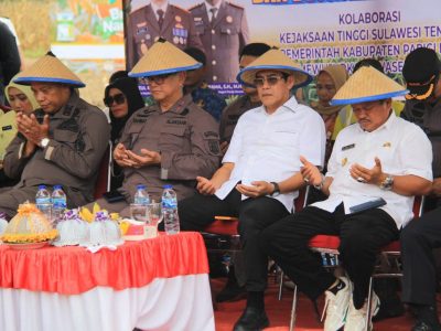 Pemda Parigi Moutong dan Kejati Sulteng Tanam Jagung, Bidik Percontohan Nasional Kemandirian Pangan