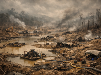 KPH Verifikasi Dugaan PETI Masuk Kawasan HPT di Parigi Moutong