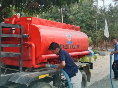 BPBD Parigi Moutong Suplai Air Bersih ke Jonokalora dan Petapa, Koordinasi Percepatan Perbaikan SPAM