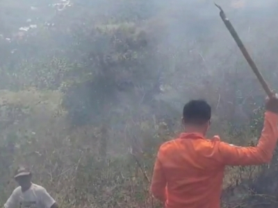 BPBD Parigi Moutong Tangani Karhutla di Ambason Mekar, Api Dekati Permukiman