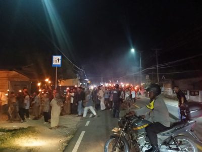 Tradisi Pawai Obor Sambut Ramadhan, 650 Peserta Ramaikan Parigi Utara dan Parigi Tengah