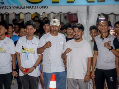 Hi Wardi Inisiasi Lari Tradisional “Sicepat Petir” untuk Wadah Atlet Muda Parigi Moutong