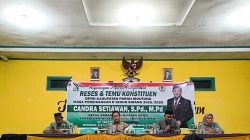 Reses di Desa Palapi, Kinerja Candra Setiawan Dipuji Warga Meski Baru 1,5 Tahun Menjabat