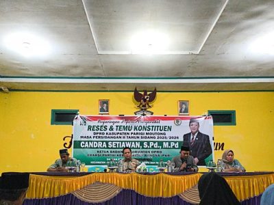 Reses di Desa Palapi, Kinerja Candra Setiawan Dipuji Warga Meski Baru 1,5 Tahun Menjabat