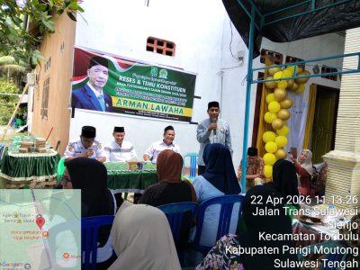 Reses di Sienjo, Arman Lawaha Pastikan Ambulans Gratis dan Serap Aspirasi Warga