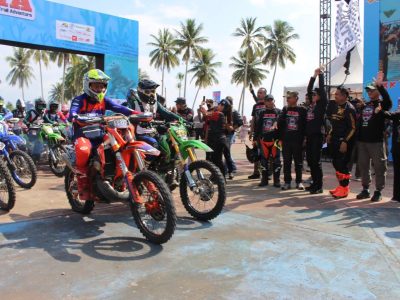 Bupati Erwin Burase Lepas Bhayangkara Trail Adventure di Parigi Moutong, Ratusan Rider Jelajah Alam