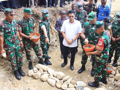 Jembatan Garuda Dibangun, Harapan Baru Warga Nambaru Mulai Terbentang