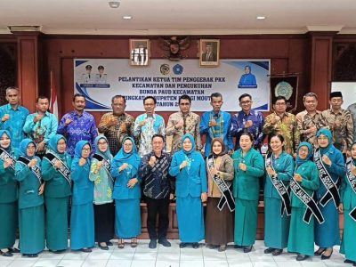 Pelantikan PKK dan Bunda PAUD, Bupati Titip Misi Besar untuk SDM Parigi Moutong