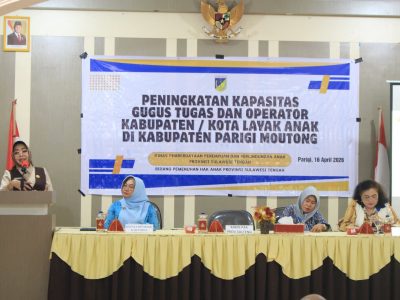 Parigi Moutong Target Naik ke KLA Madya, Perkuat Perlindungan dan Pemenuhan Hak Anak