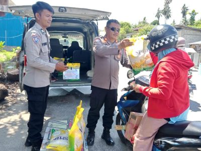 Polres Parigi Moutong dan Bulog Hadirkan Beras Murah, Warga Terbantu