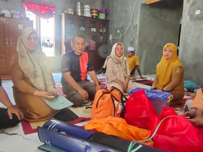 BPBD Parigi Moutong Salurkan Bantuan ke Keluarga Korban Bencana