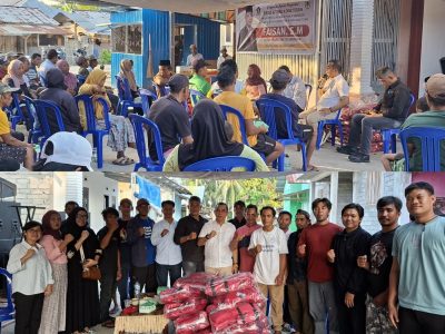 Reses di Parigi Tengah, Faisan Bagikan 75 Jaket Pelampung, Nelayan: Sangat Dibutuhkan