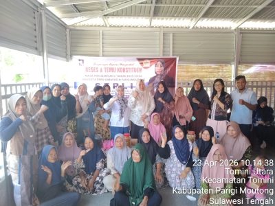 Reses di Tomini Utara, Serli Dengar Kebutuhan Peralatan Sosial Warga