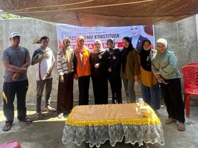 Reses di Desa Gio, Selpina Basrin Prioritaskan Tanggul dan Drainase Penahan Banjir