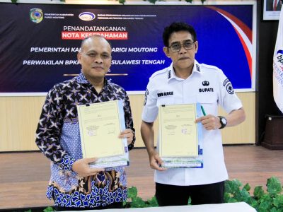 Pemkab Parigi Moutong dan BPKP Sulteng Teken MoU Penguatan Tata Kelola Keuangan