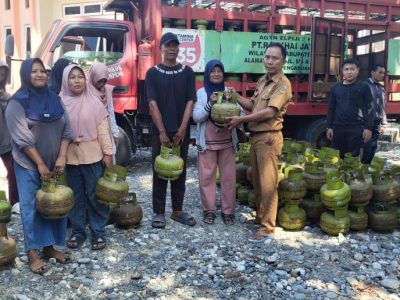 Bantuan LPG 3 Kg Gratis Tersalurkan ke 11 Kecamatan di Parigi Moutong