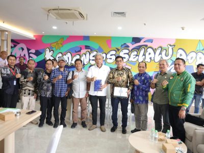 Bupati Erwin Burase Serahkan Dokumen Sekolah Rakyat ke Kemensos