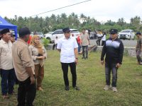Bupati Erwin Burase Tinjau Lokasi Pembangunan Sekolah Rakyat di Jonokalora