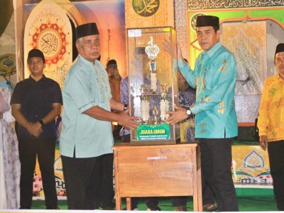 Bupati Erwin Burase Tutup MTQ Parigi Barat 2026, Kayuboko Jadi Juara Umum