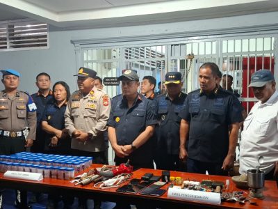 Razia Gabungan di Lapas Parigi, 12 Warga Binaan Positif Narkoba dan 7 HP Disita