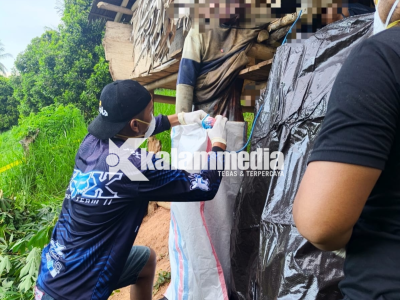 Mayat Tanpa Identitas Ditemukan Tergantung di Pondok Kebun di Moutong