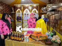Parigi Moutong Promosikan Motif Bomba Saga pada Pameran UMKM MTQ Sulteng