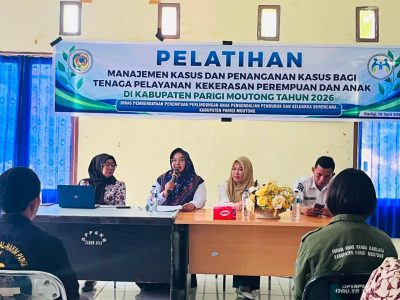 DP3AP2KB Parigi Moutong Latih 50 Tenaga Layanan Tangani Kasus Kekerasan Perempuan dan Anak