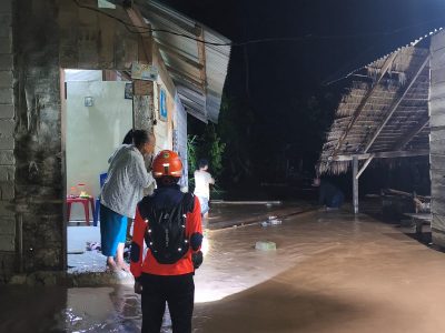 Curah Hujan Tinggi Picu Banjir di Dua Desa di Kecamatan Parigi