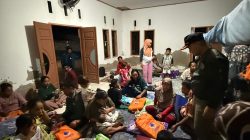 Hujan Deras Picu Banjir diPombalowo, Warga Mengungsi