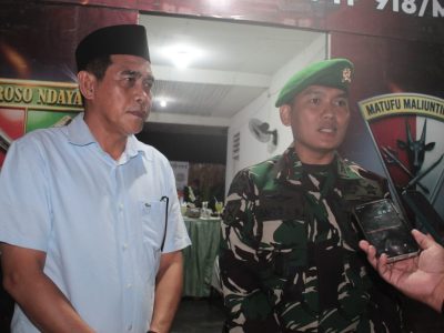 Yon TP 918 Matufu Maliuntinufu Siap Dukung Pembangunan Parigi Moutong