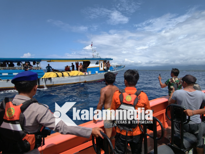 Tim Gabungan Berhasil Temukan Nelayan Hilang di Perairan Parigi