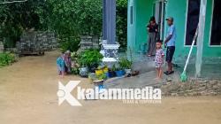 Banjir Rendam Enam Rumah di Ongka Malino, Tanggul Sungai Bosagon Jaya Jebol